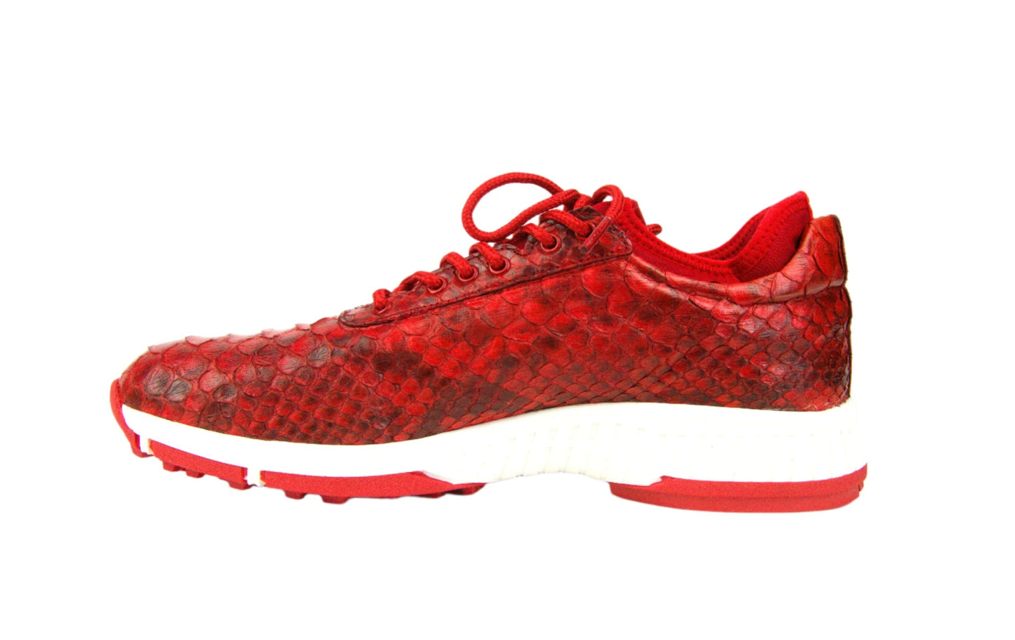 W&H Viper - Python Men's Red Golf Shoes