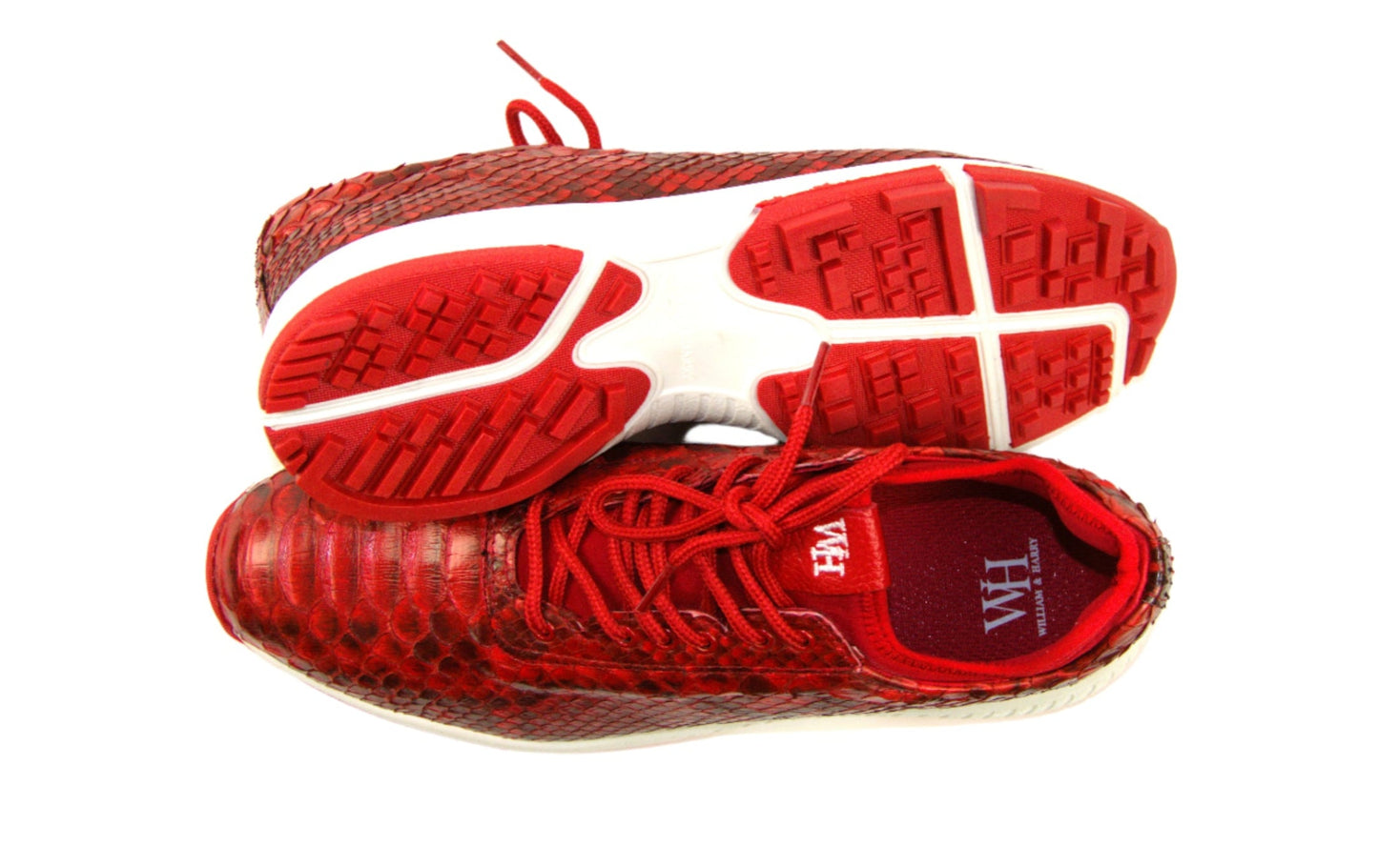 W&H Viper - Python Men's Red Golf Shoes