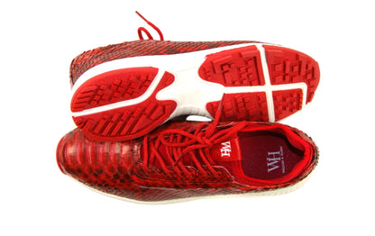 W&H Viper - Python Men's Red Golf Shoes