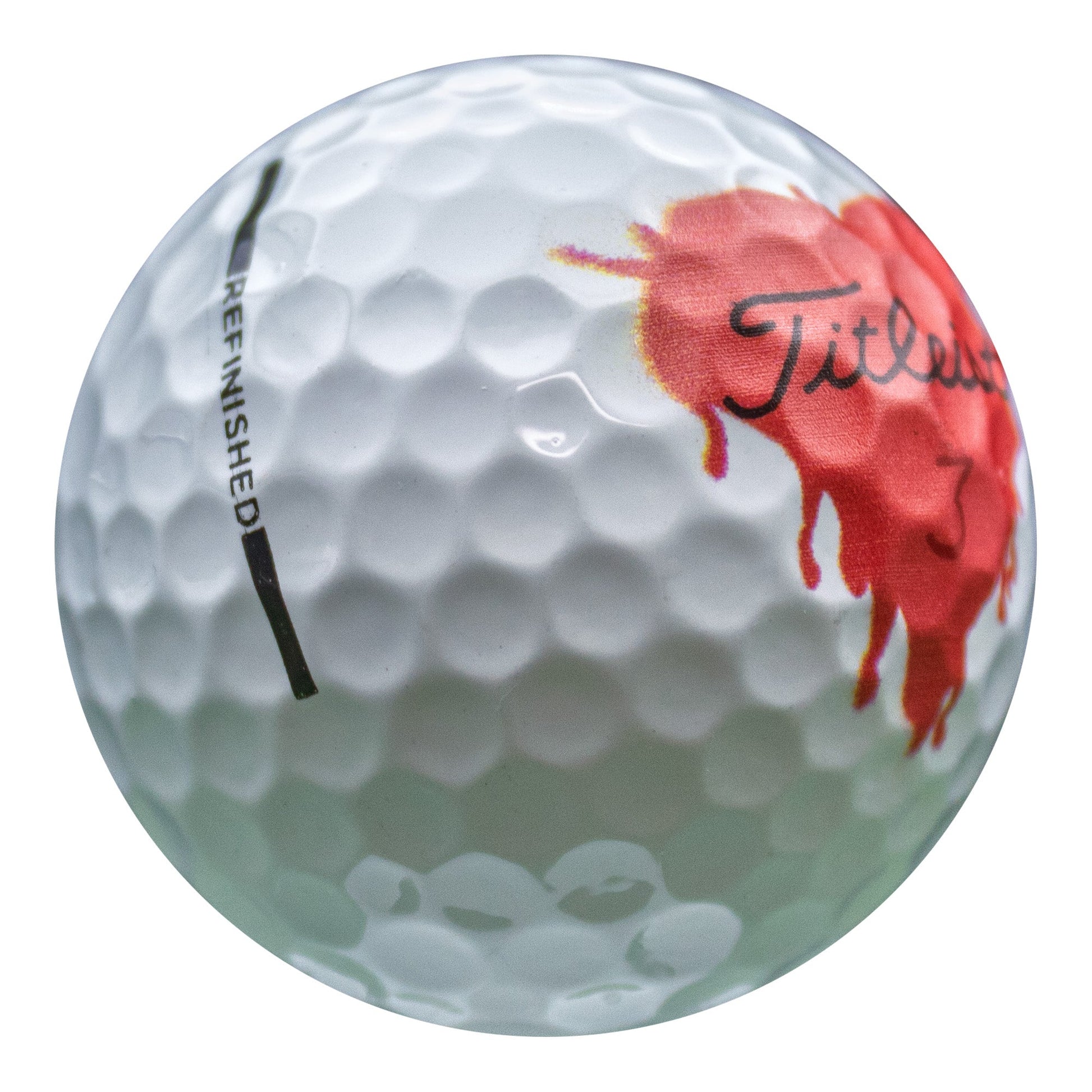 Refurbished Titleist Pro V1x Bleeding Heart Golf Balls