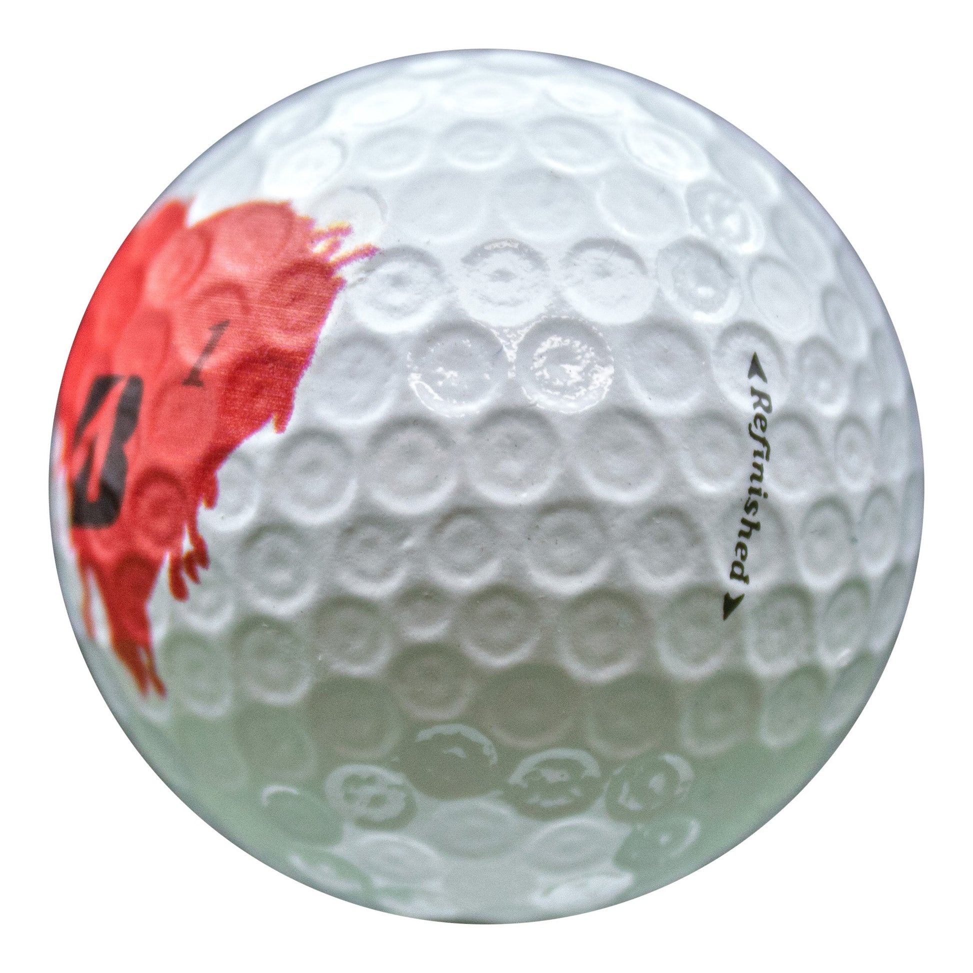 Refurbished Bridgestone Tour B RX Bleeding Hearts Golf Balls