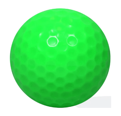 Black Light Green Golf Balls - New