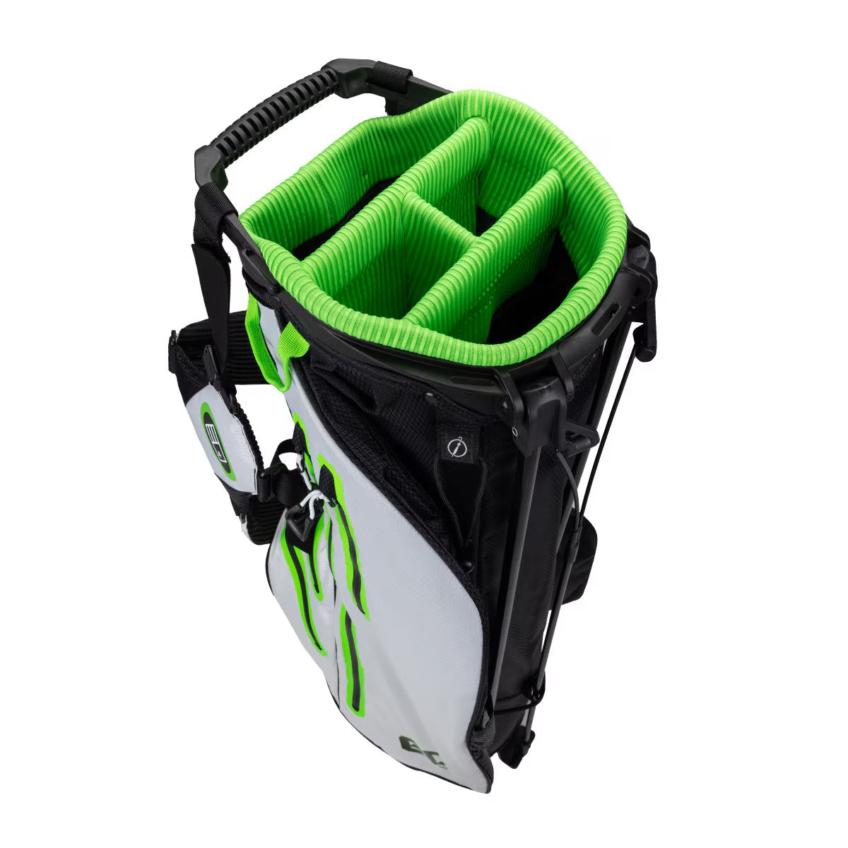 U.S. Kids Golf epTOUR Stand Bag Height 32 Inch White/Black/Green - The Golf Guys Online