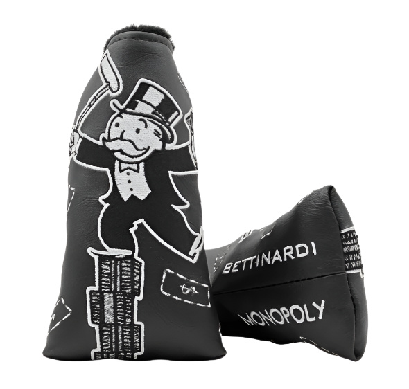 Bettinardi - 2023 Bettinardi x MONOPOLY Blackout Stacked Cash Blade Putter Headcover - The Golf Guys Online