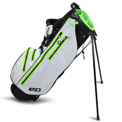 U.S. Kids Golf epTOUR Stand Bag Height 32 Inch White/Black/Green - The Golf Guys Online