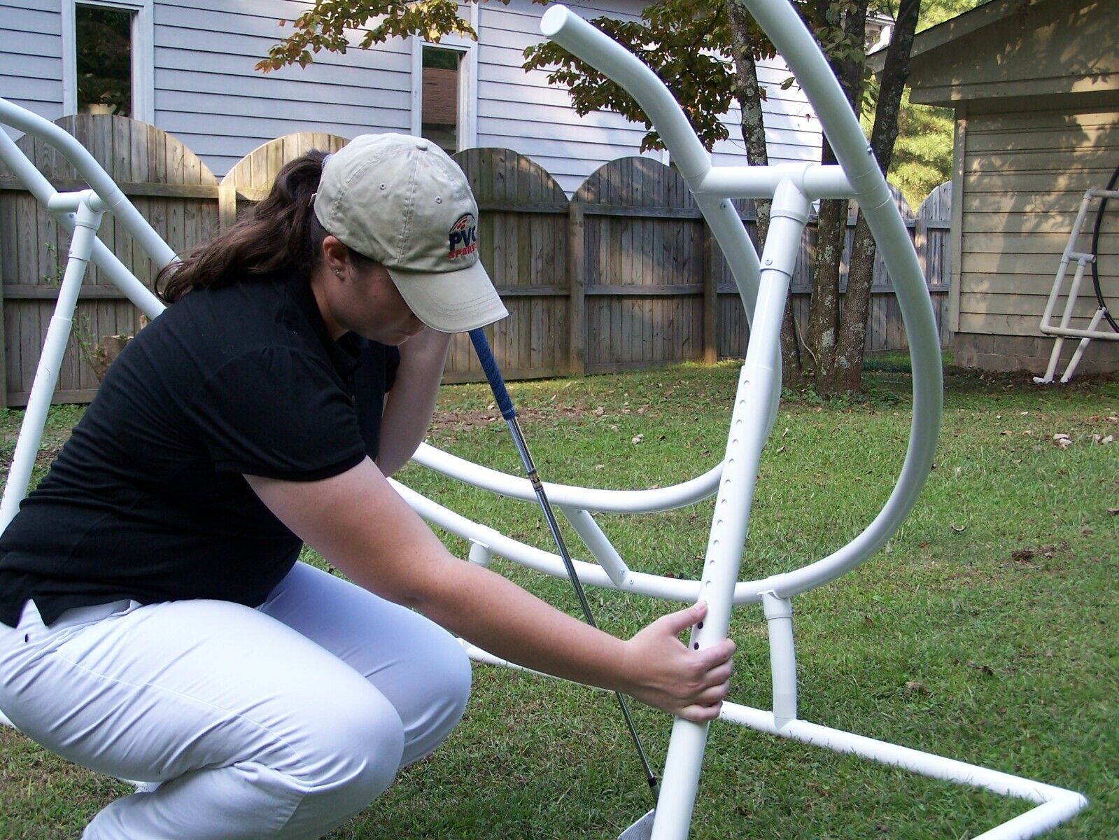 Full Circle PVC Golf Swing Trainer - Golf Swing Training Aid - The Golf Guys Online