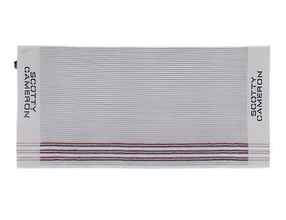 Scotty Cameron - Vintage Caddy (USA Stripe/Grey/Navy Logo) Golf Towel - The Golf Guys Online