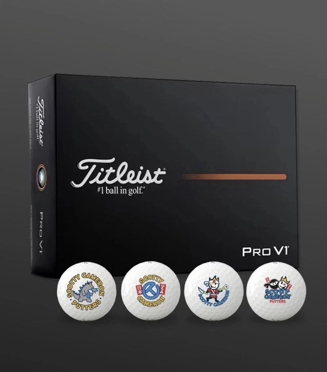 Scotty Cameron USA + Japan Pro V1 Golf Balls (East Meets West: 10/12/2026 Collection)