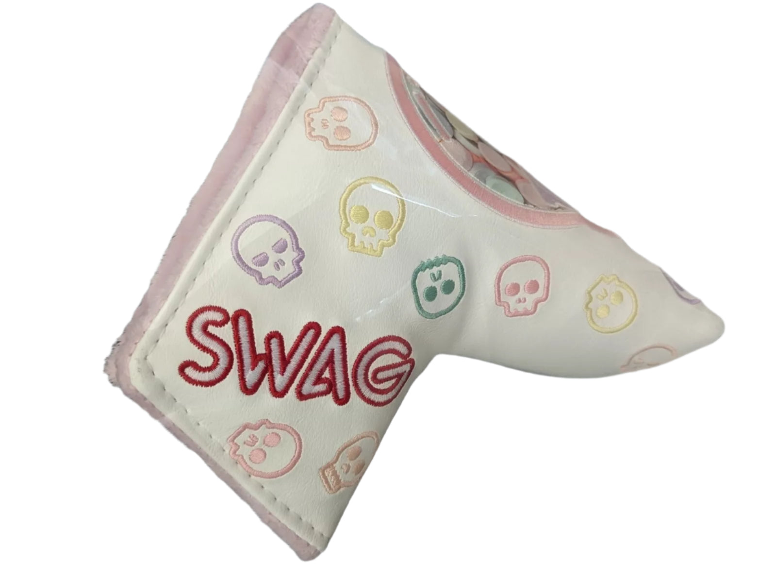 Swag Golf - Candy (Smarties) Skull 2022 Blade Putter Headcover - The Golf Guys Online