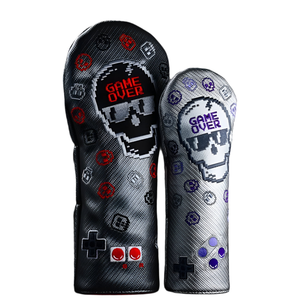 Swag Golf - Game Over Skulls Wood Headcover Set - The Golf Guys Online