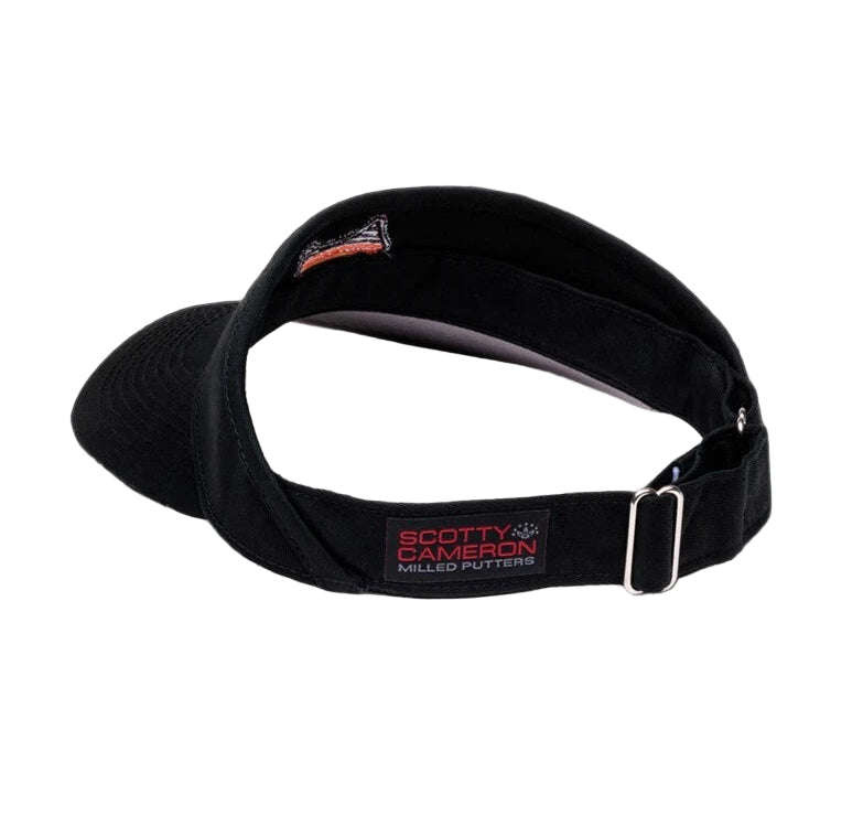 Limited Scotty Cameron 2024 Cinco de Mayo Serape Scotty Dog Visor Hat Black