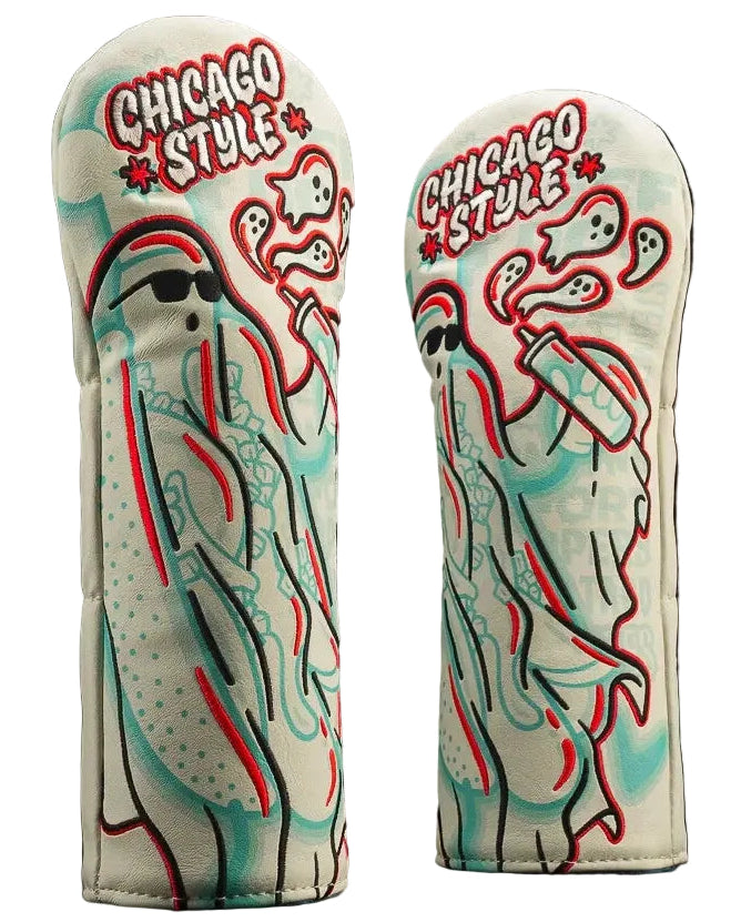 SWAG Golf Chicago Dog Ghost Fairway Wood Headcover