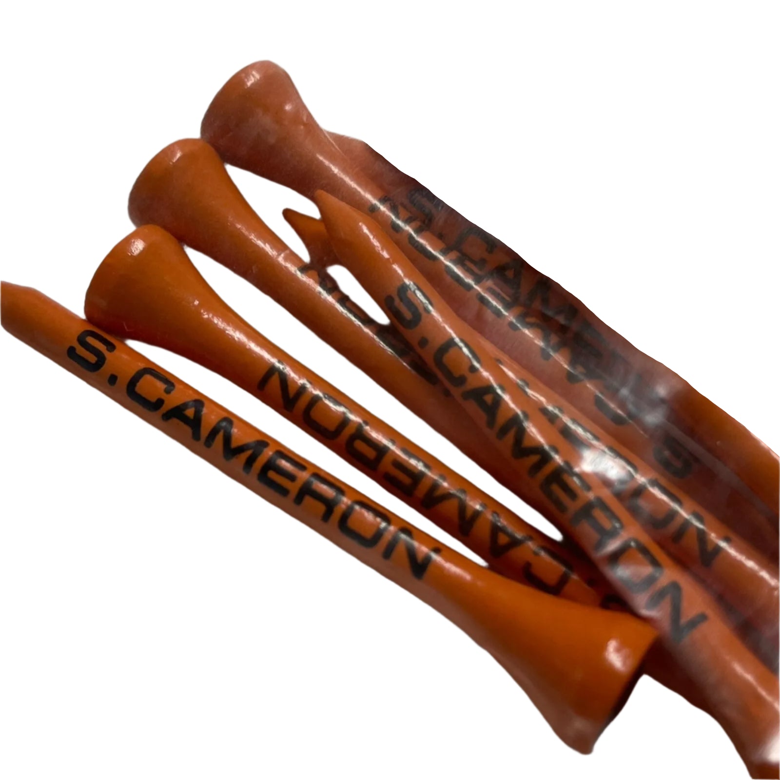 Club Cameron 2017 "Circle T" Pack of 12 Orange Golf Tees - The Golf Guys Online