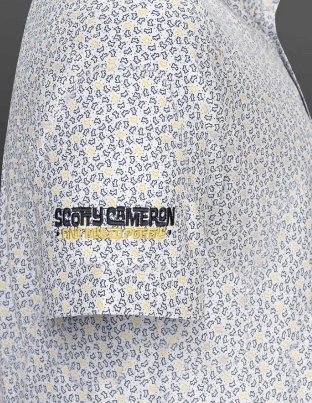 Limited Scotty Cameron Dancing Dogs Print Polo