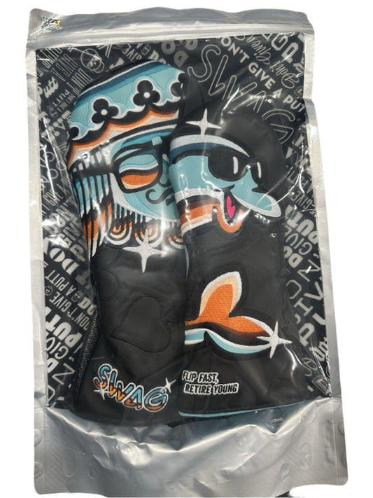 Swag Golf - King Flipper Chrome Combo Wood Headcover Set - The Golf Guys Online