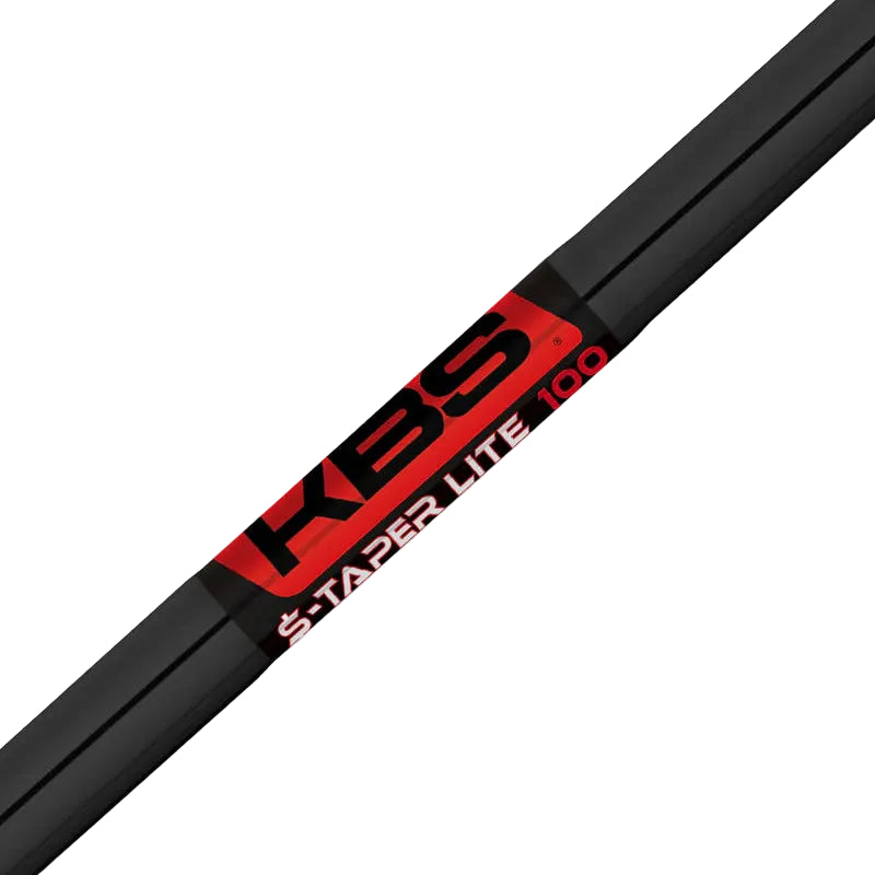 KBS $-Taper Lite  Black Gloss Taper Steel Iron Shafts