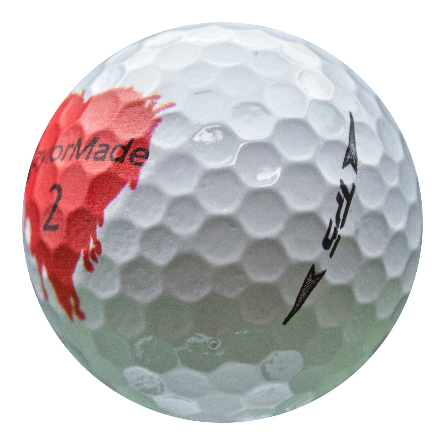 Refurbished TaylorMade TP5 Bleeding Hearts Golf Balls