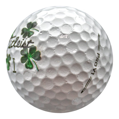 Refurbished Titleist Pro V1 Clover Golf Balls