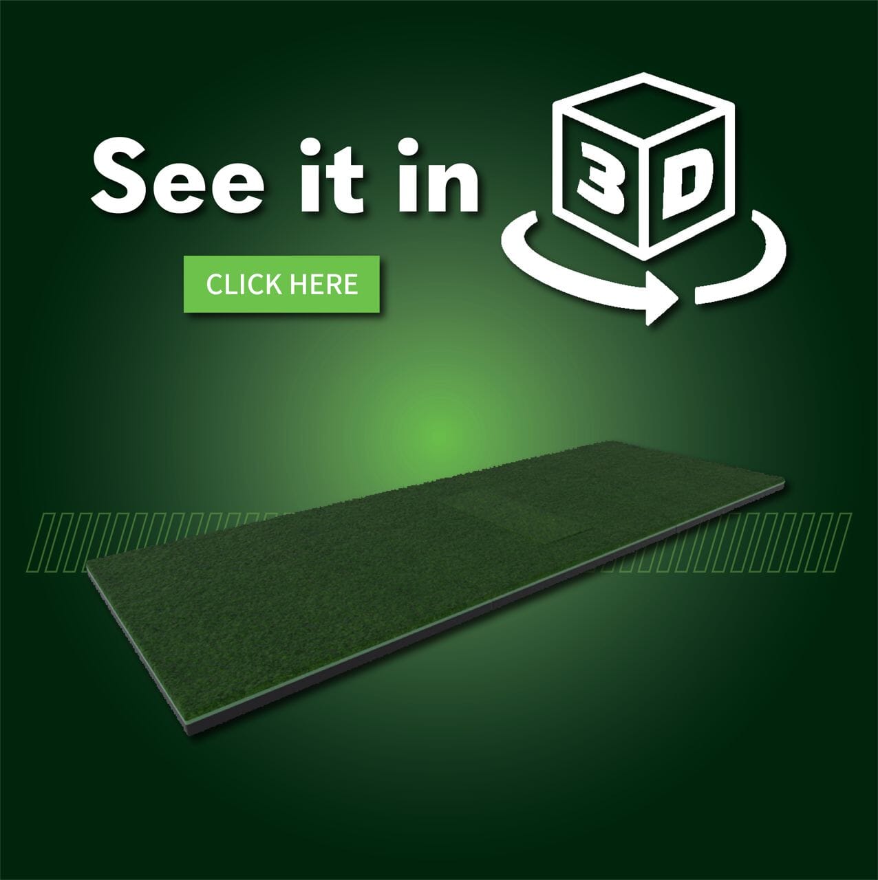 SIGPRO Softy 4' x 10' Golf Mat - The Golf Guys Online