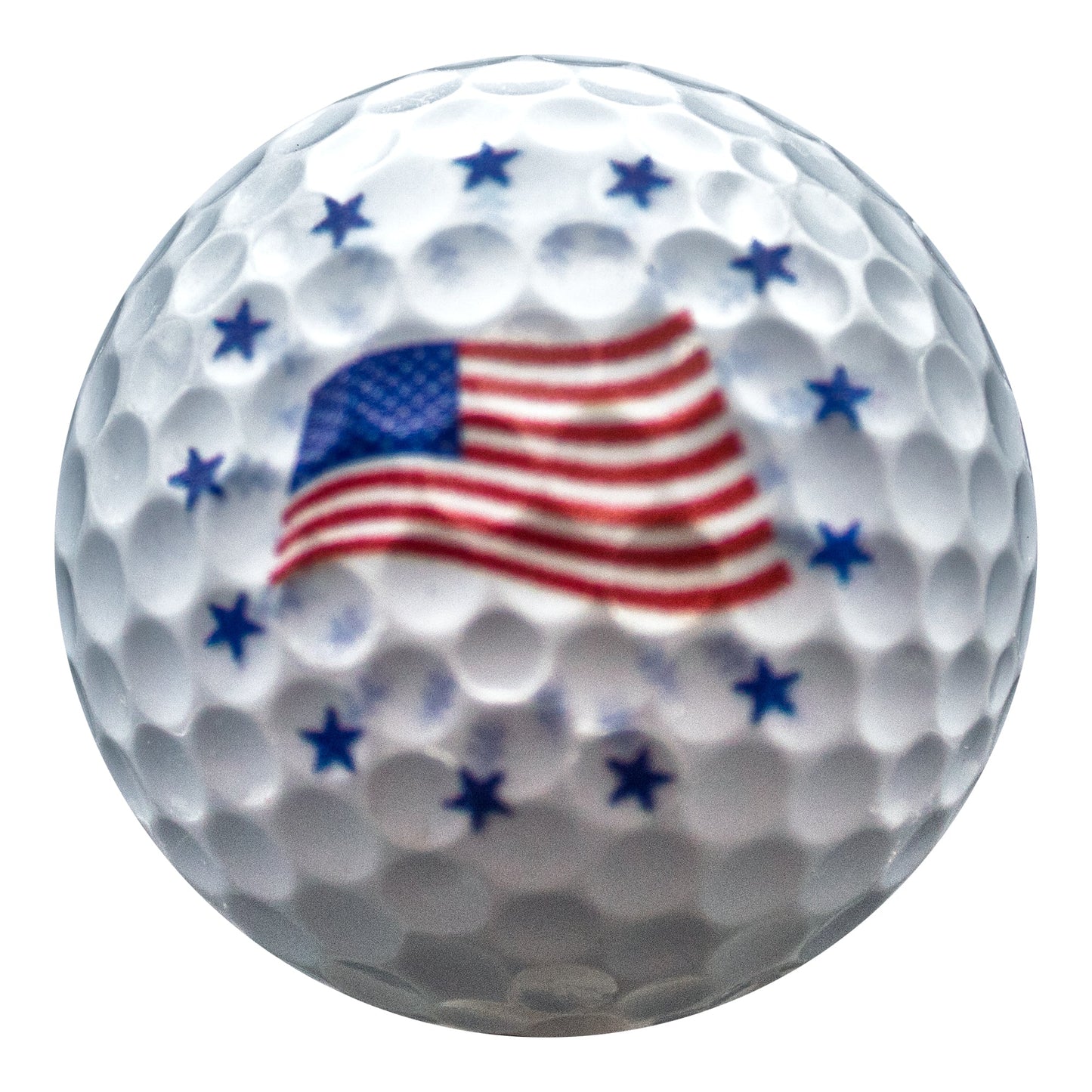 New Novelty USA American Flag Mix of Golf Balls