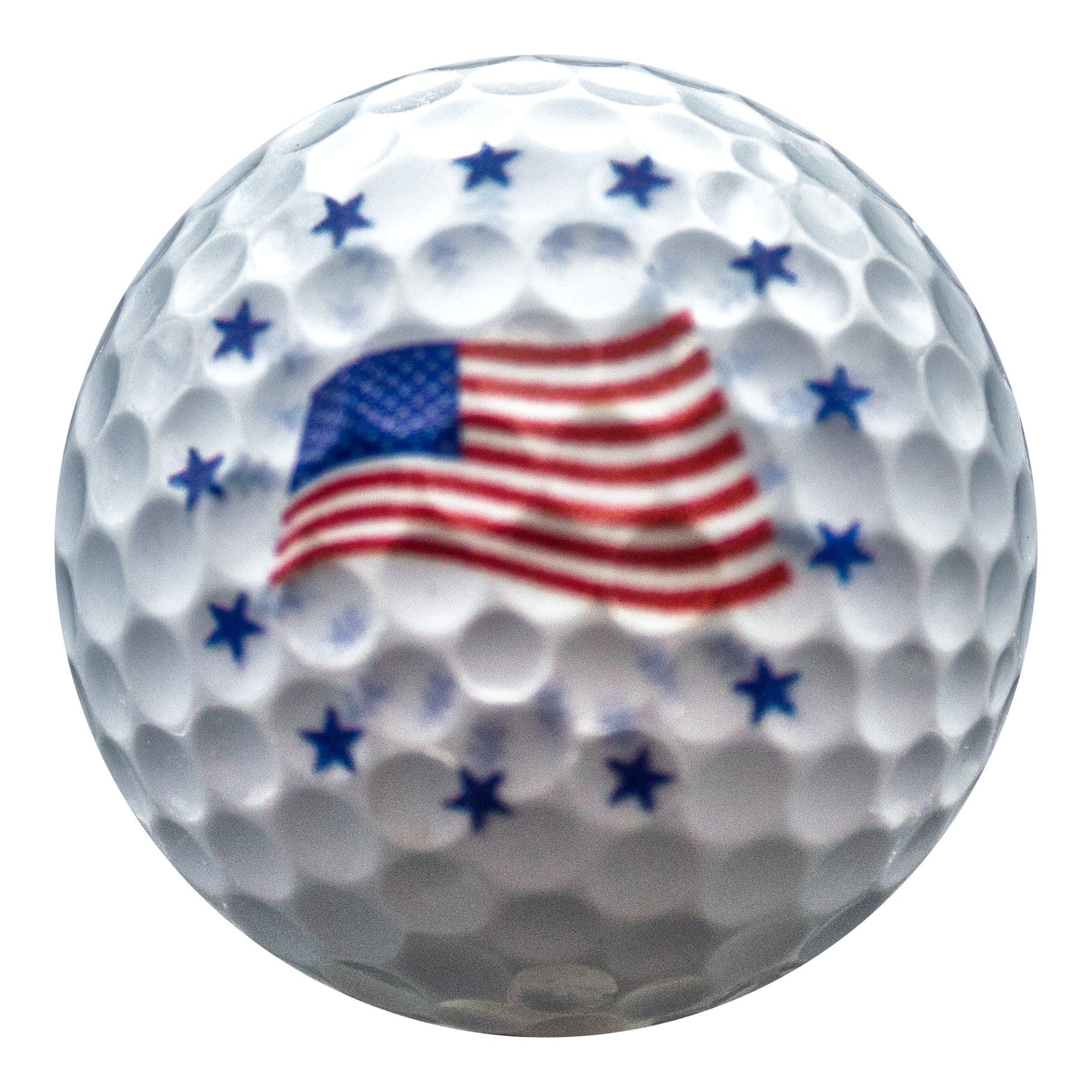 New Novelty USA American Flag Mix of Golf Balls
