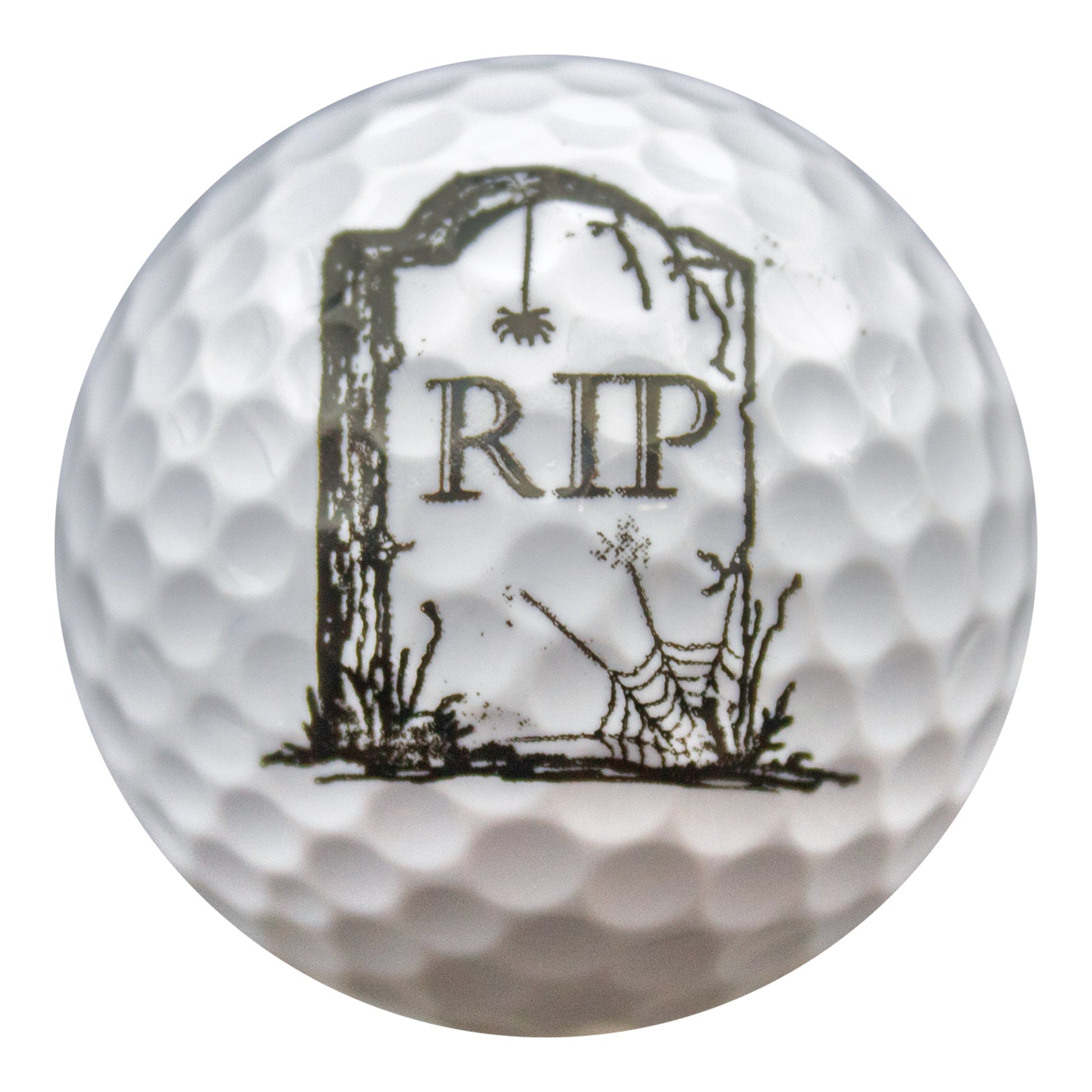 New Novelty Skulls RIP Golf Balls