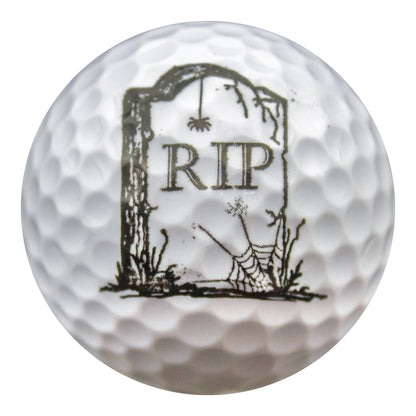 New Novelty Skulls RIP Golf Balls