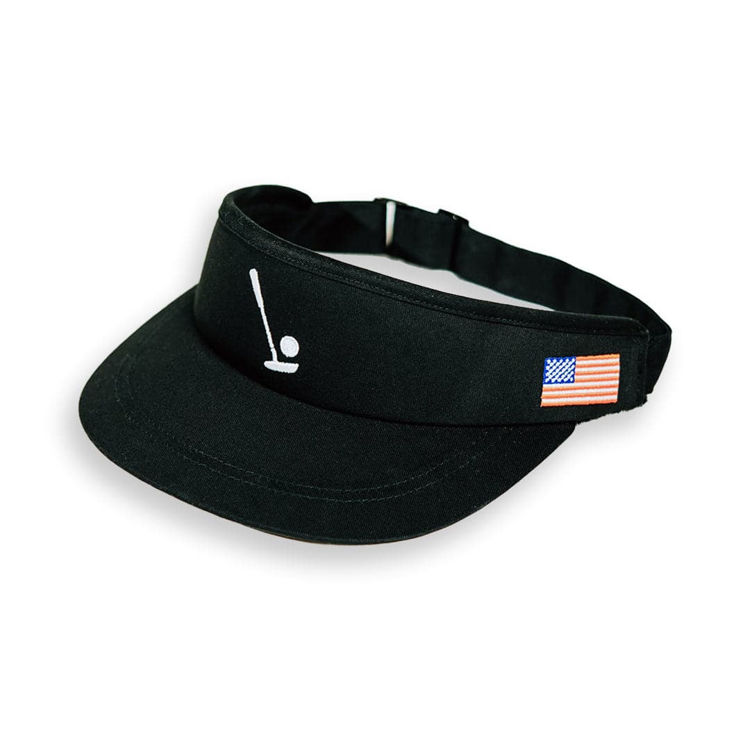Sink It Black Visor - The Golf Guys Online