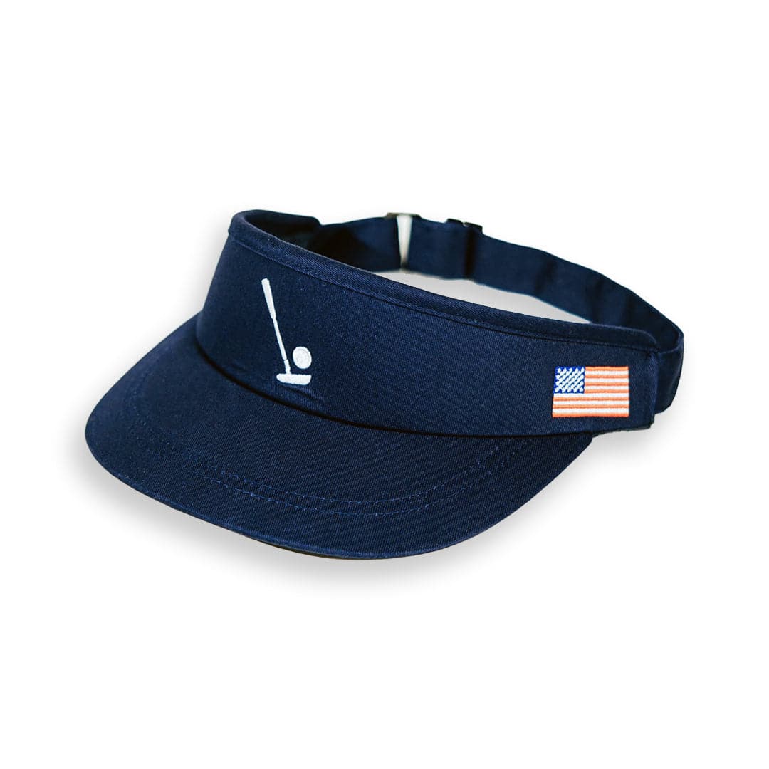 Sink It Navy Visor - The Golf Guys Online