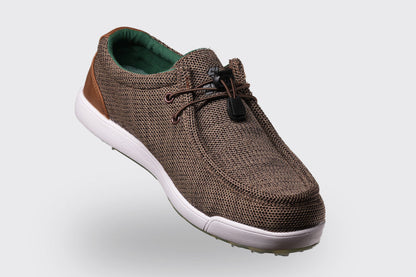SKŌNI Men's Golf Shoe - Brown - The Golf Guys Online