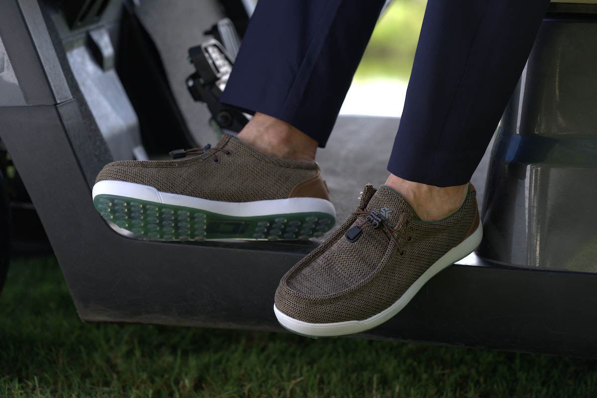 SKŌNI Men's Golf Shoe - Brown - The Golf Guys Online