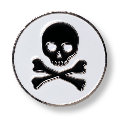 Skull and Bones Ball Marker - The Golf Guys Online