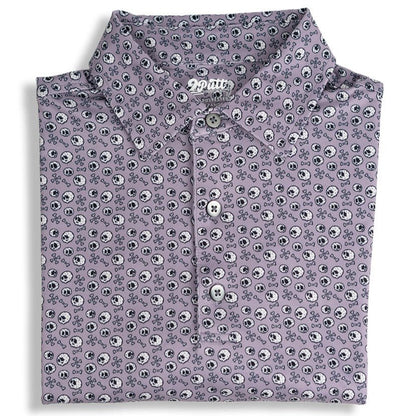 Skull and Bones Men's Polo - The Golf Guys Online