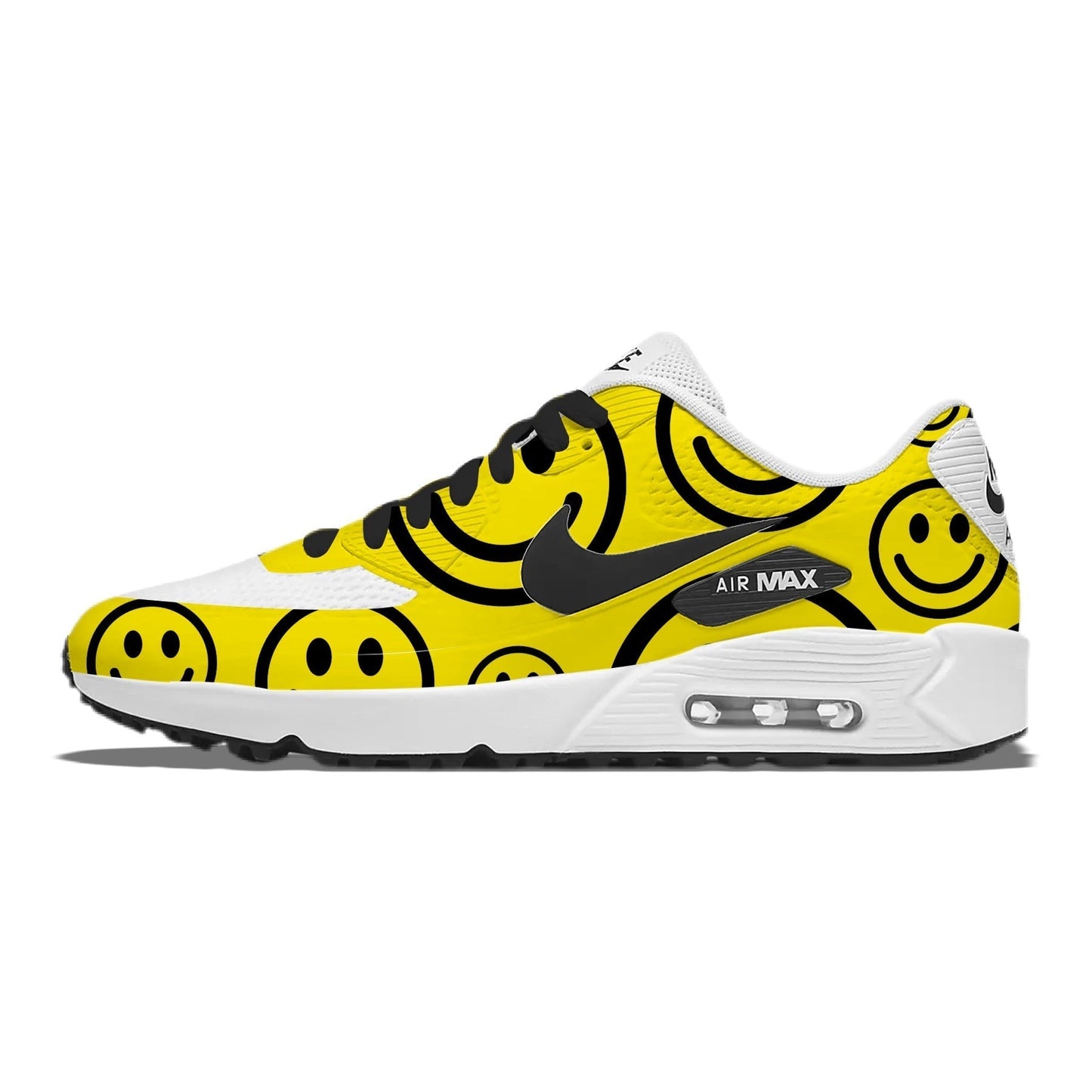 "Smiles" Nike Air Max 90 G Golf Shoes