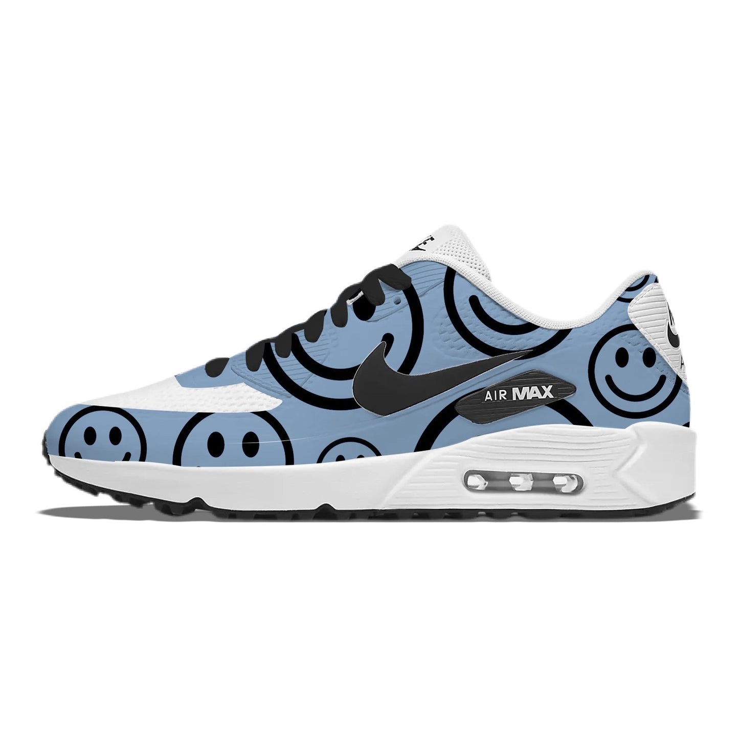 "Smiles" Nike Air Max 90 G Golf Shoes