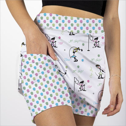 SOFY GOLFS WHITE SKORT - The Golf Guys Online