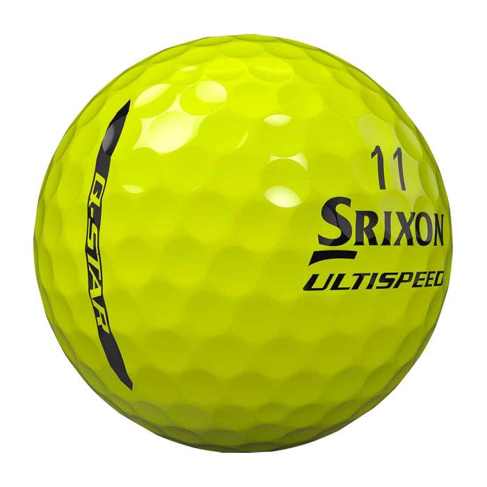 Srixon Q-Star Ultispeed Tour Yellow Golf Balls