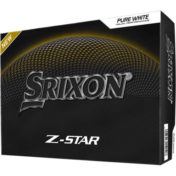 Srixon 2025 Z-Star 9 Pure White Golf Balls