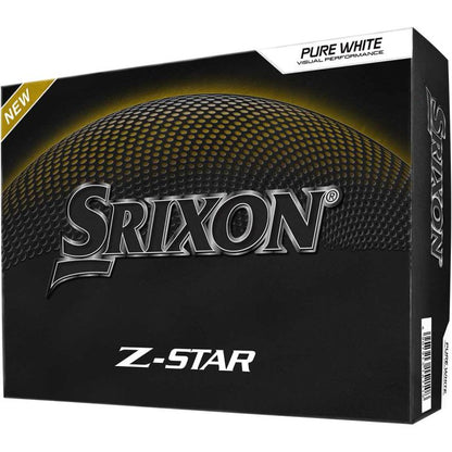 Srixon 2025 Z-Star 9 Pure White Golf Balls