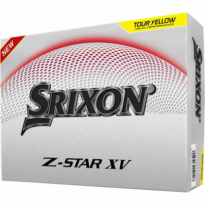 Srixon 2025 Z-Star XV 9 Tour Yellow Golf Balls