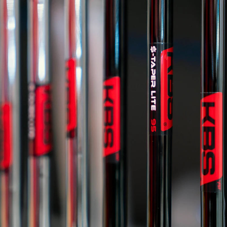 KBS $-Taper Lite  Black Gloss Taper Steel Iron Shafts