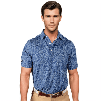Starry Night Men's Polo - The Golf Guys Online