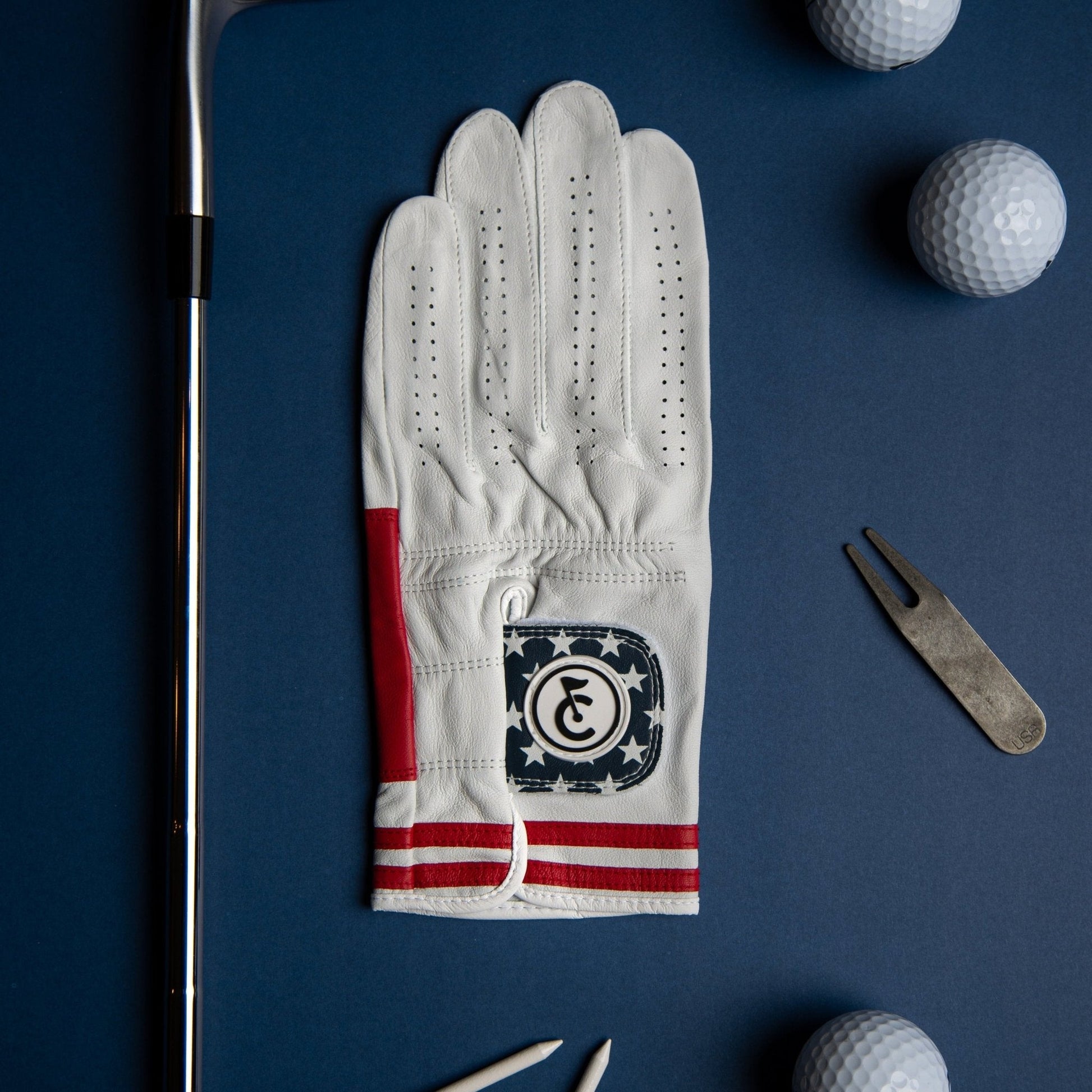 "Stars & Stripes" Golf Glove - The Golf Guys Online