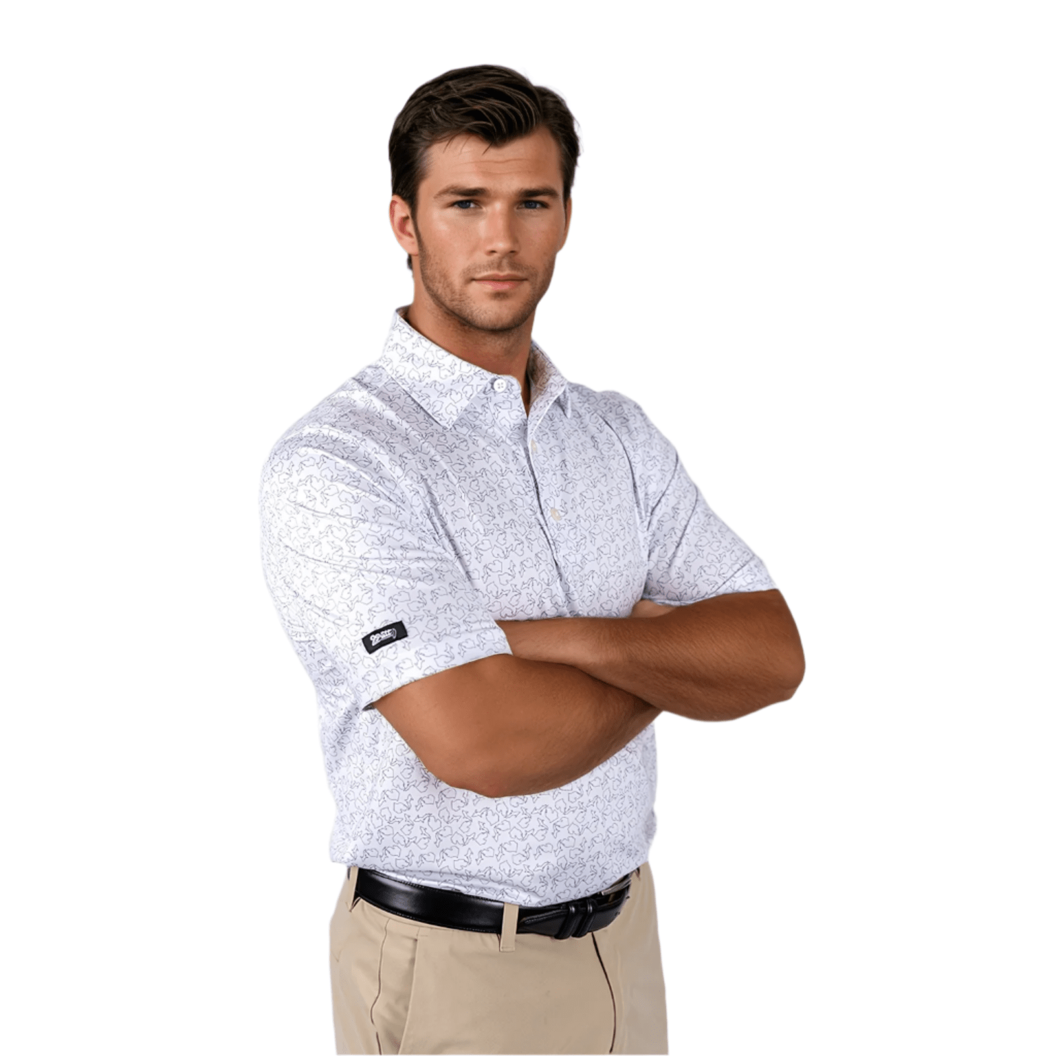 State of Michigan Men's Polo - The Golf Guys Online