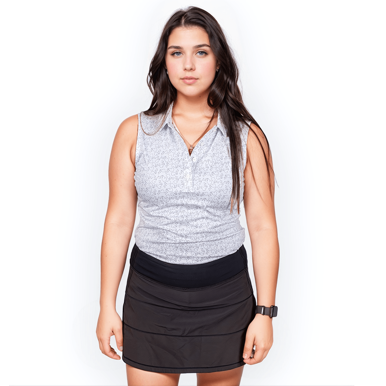 State of Michigan Women's Polo (Sleeveless) - The Golf Guys Online