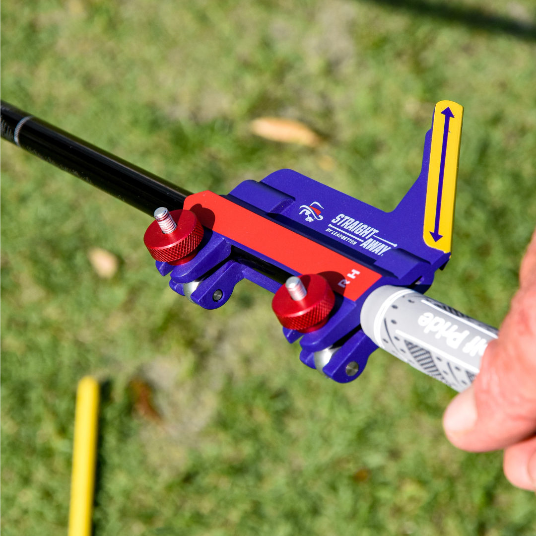 Top Training Aids Bundle: The Straightaway, Swing Setter and Aimstick + Training Grip - The Golf Guys Online