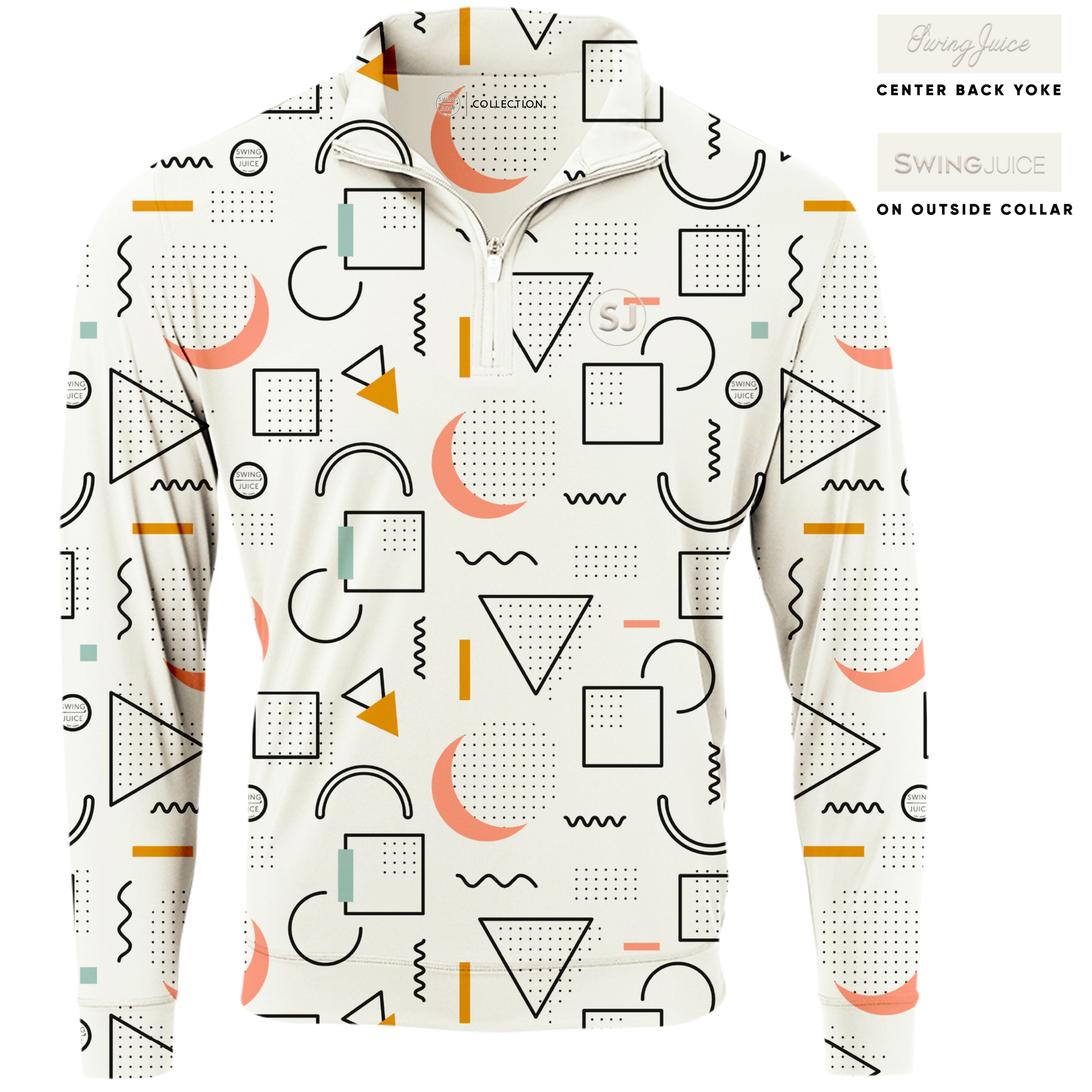 Golf 90's Golf Men's Quarter Zip - The Golf Guys Online