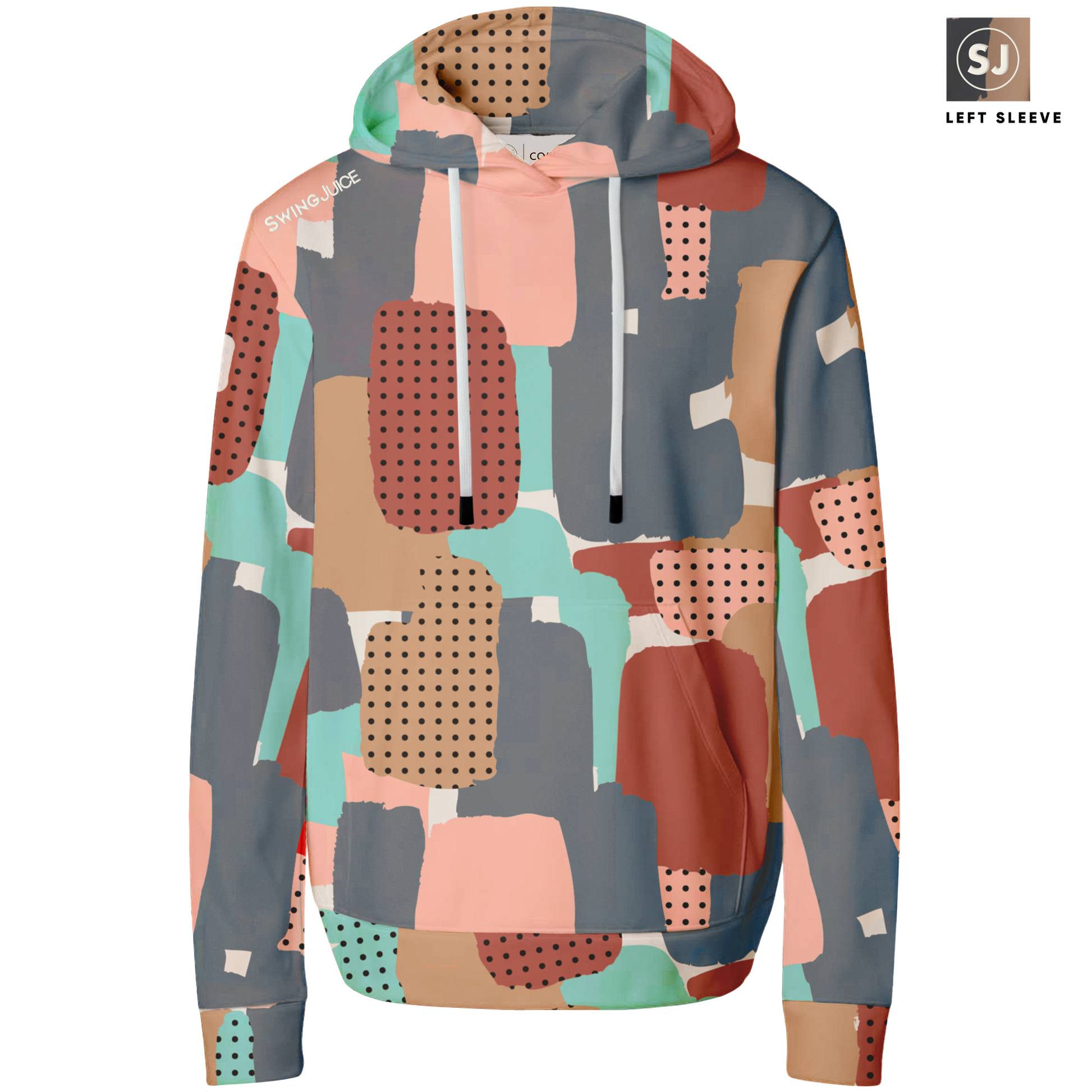 Golf Abstract Camo Men's Performance Hoodie - The Golf Guys Online