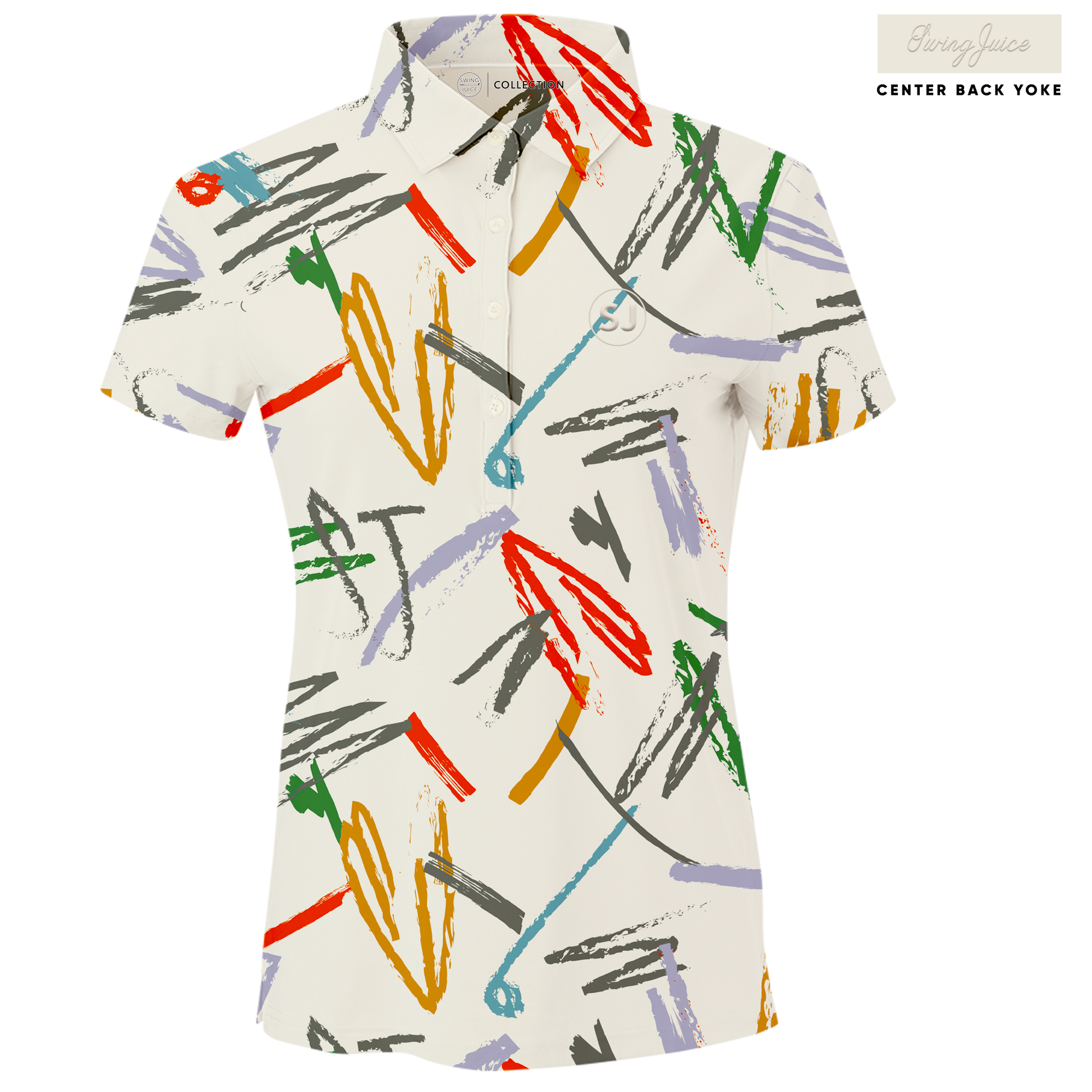 Golf Strokes Women's Polo - The Golf Guys Online