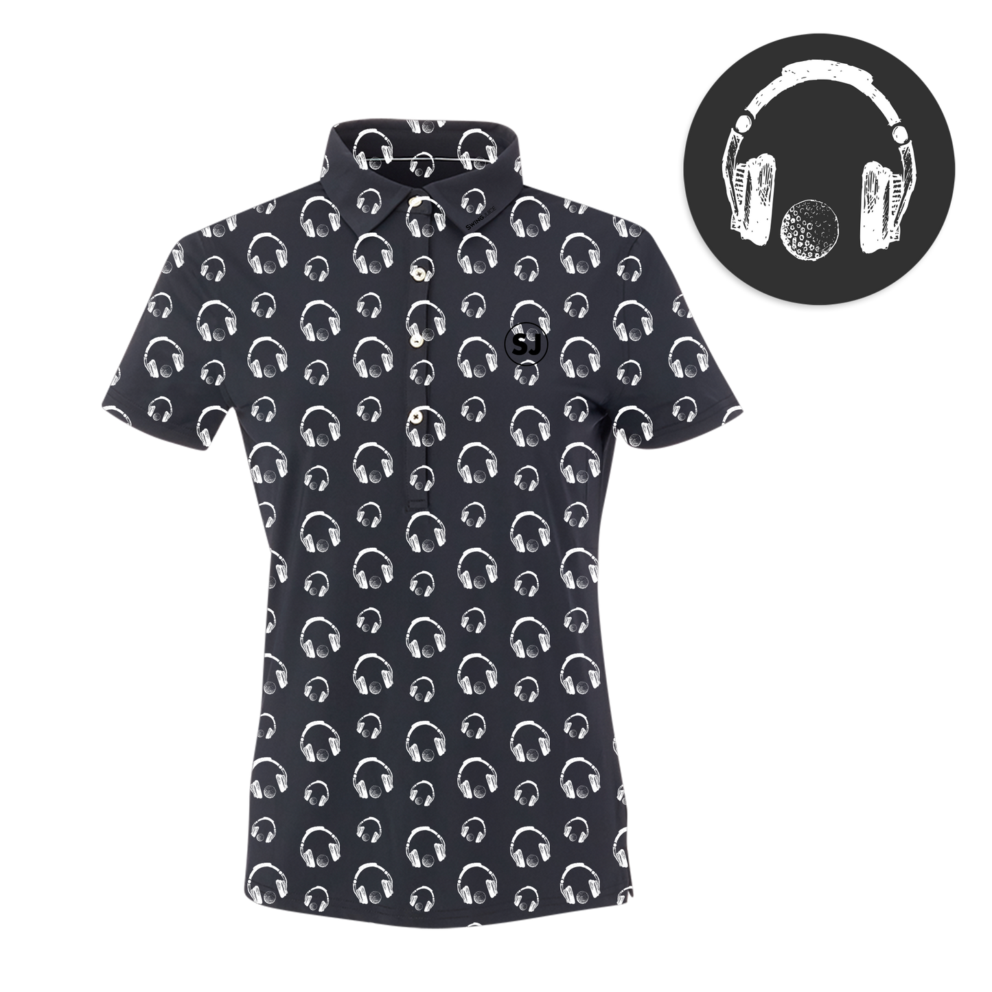 Golf & Hip Hop Women's Polo - The Golf Guys Online